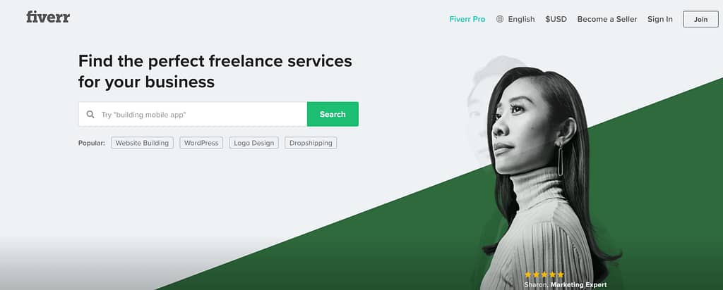 how to hire a freelancer on fiverr