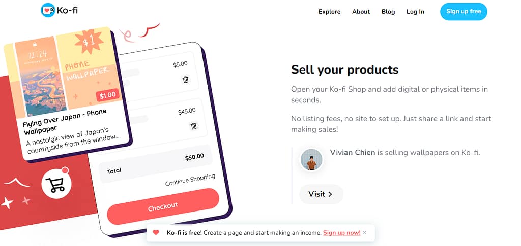 kofi shop