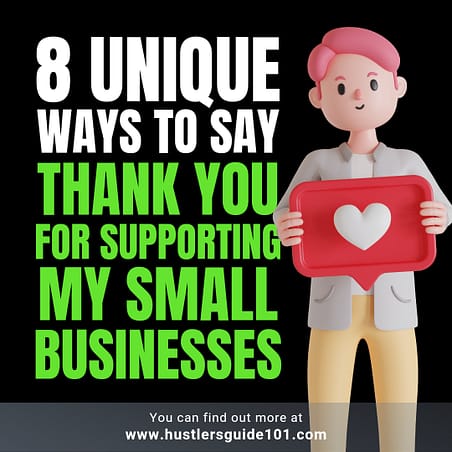 Thank you for supporting my small business